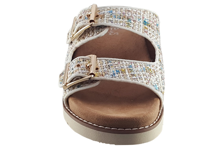 Drilleys Fifty Two Crystal Tweed Womens Sandals