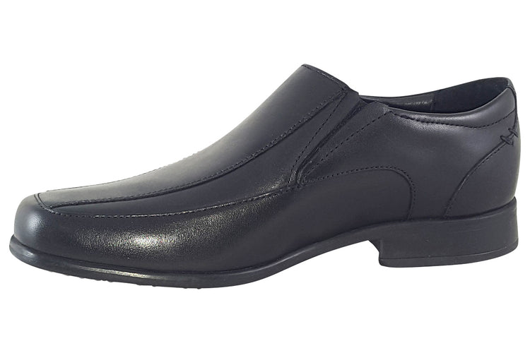 Dubarry Kal B Black Boys School Shoes