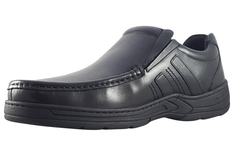Dubarry Kalvin Black Mens Shoes