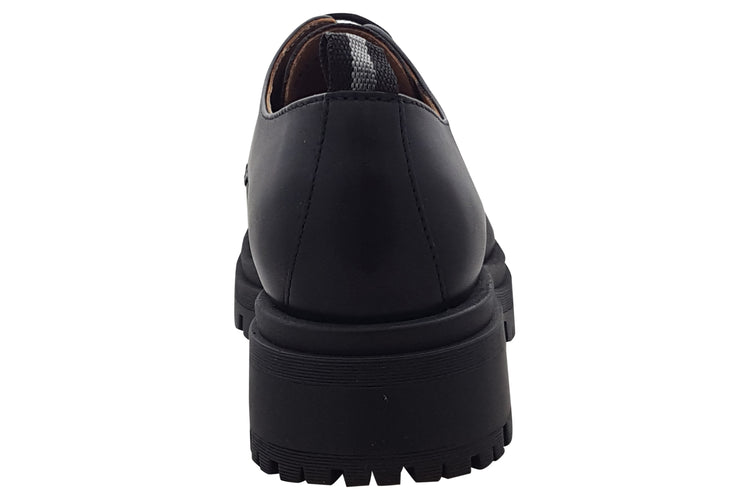 Dubarry Kanna 2818 Black Leather Womens Shoes