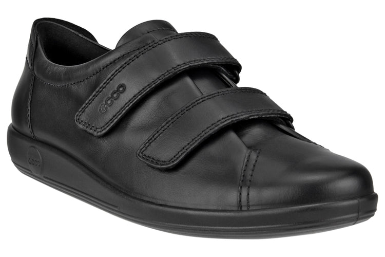 Ecco Soft 2.0 206513 Black Womens Shoes
