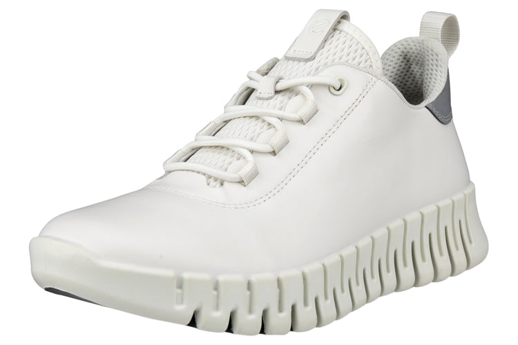 Ecco Gruuv W 218203 White Womens Fashion Trainers