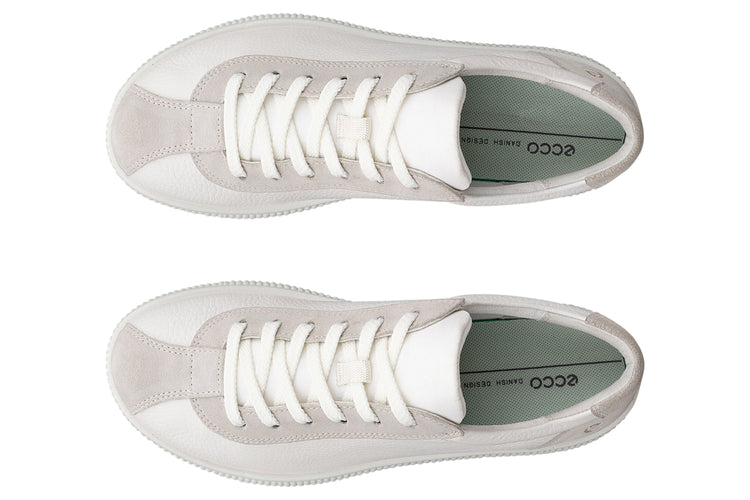 Ecco Soft Zero W 220253 White Womens Fashion Trainers