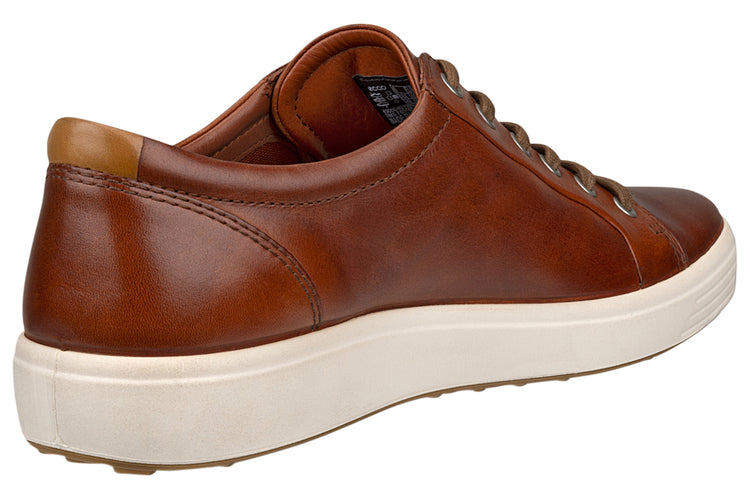 Ecco Soft VII M 430004 Cognac Mens Trainers