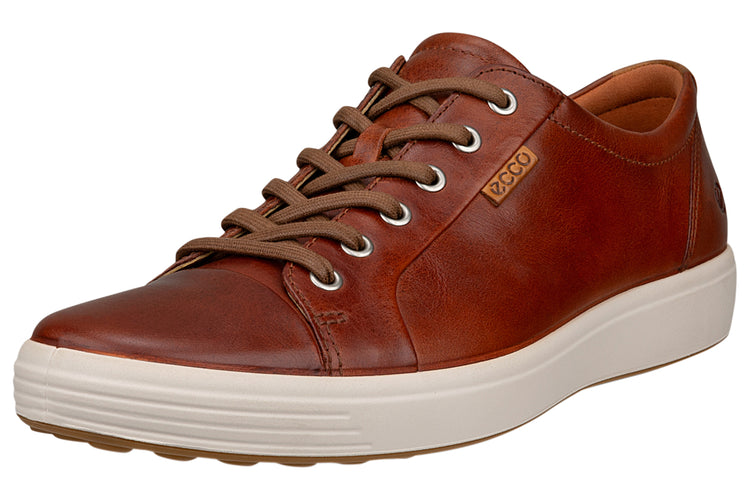 Ecco Soft VII M 430004 Cognac Mens Trainers