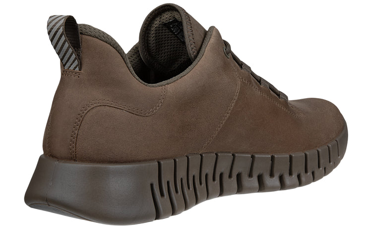 Ecco Gruuv Tex 525224 Dark Clay Mens Trainers