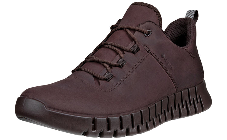 Ecco Gruuv Tex 525224 Garnet Mens Trainers