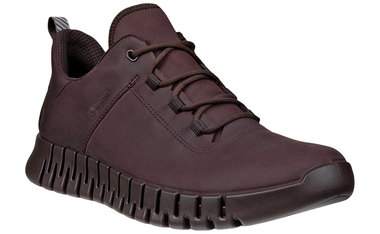 Ecco Gruuv Tex 525224 Garnet Mens Trainers