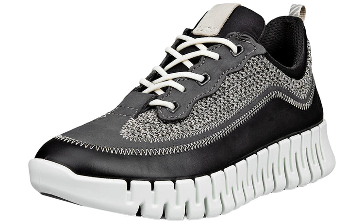 Ecco Gruuv W 218343 Black Womens Fashion Trainers