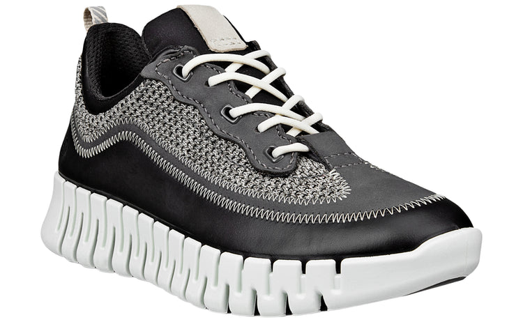 Ecco Gruuv W 218343 Black Womens Fashion Trainers