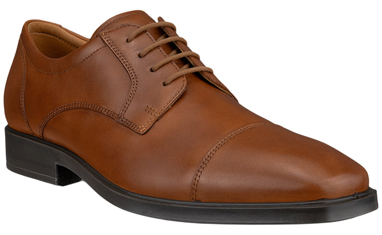 Ecco Metro Milan Cap 523364 Saddle Mens Shoes