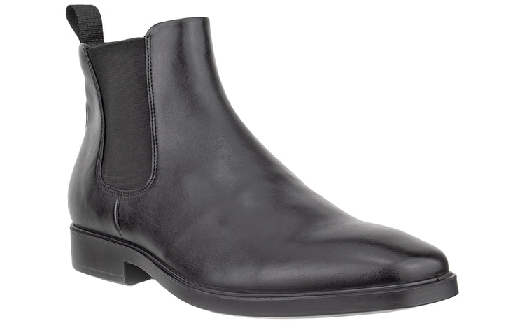 Ecco Metro Milan Chelsea 523384 Black Mens Boots