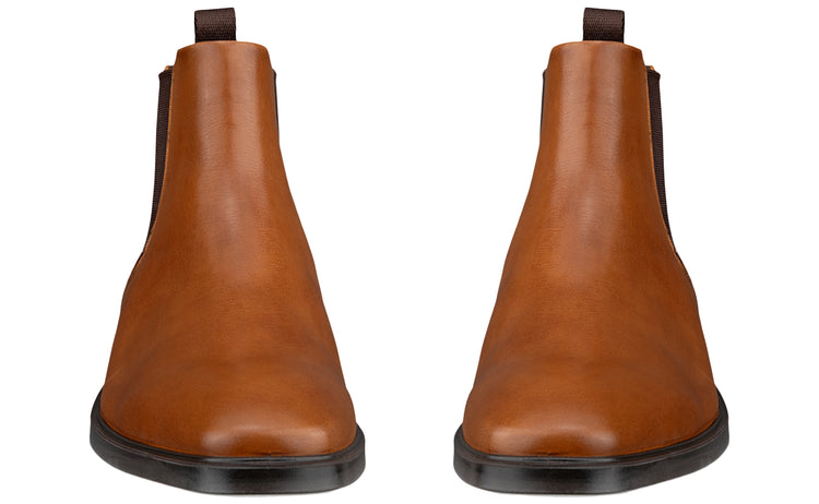 Ecco Metro Milan Chelsea 523384 Saddle Mens Boots