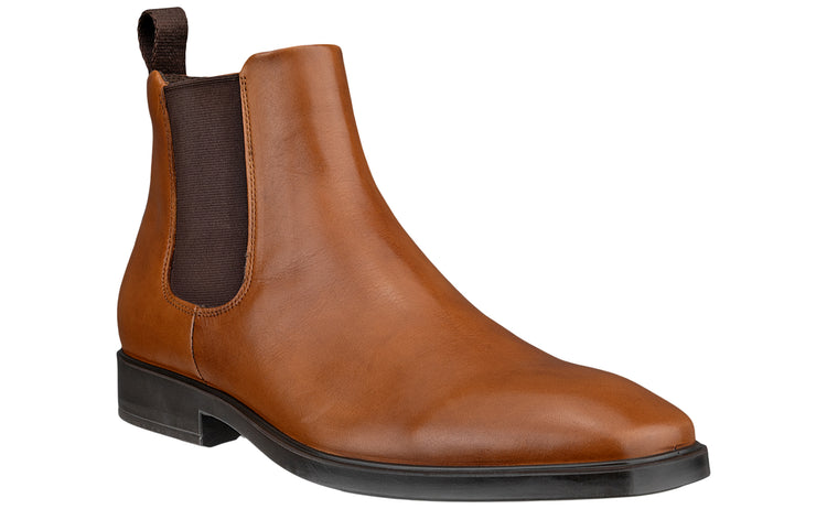 Ecco Metro Milan Chelsea 523384 Saddle Mens Boots