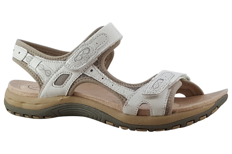 Free Spirit Frisco 4054 White Womens Sandals