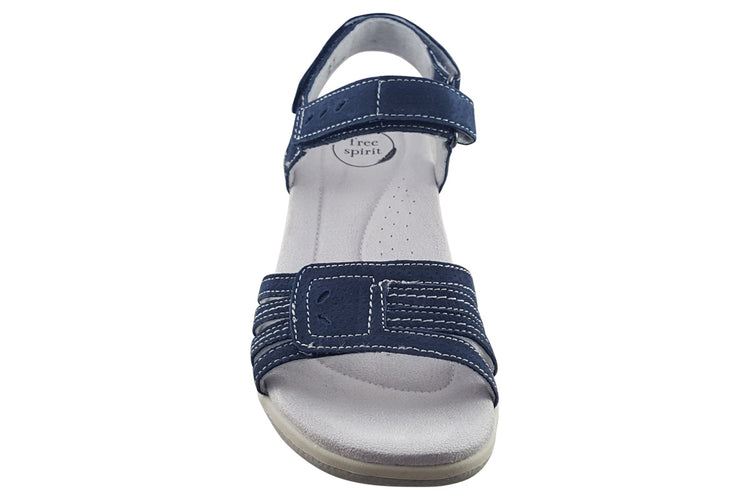 Free Spirit Maddy 41144 Navy Womens Sandals