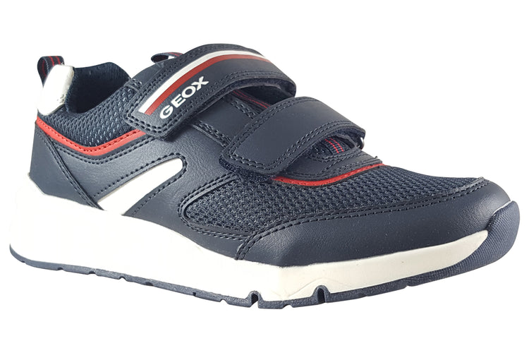 Geox J Rooner BB J35HOB Navy/Red Boys Sports