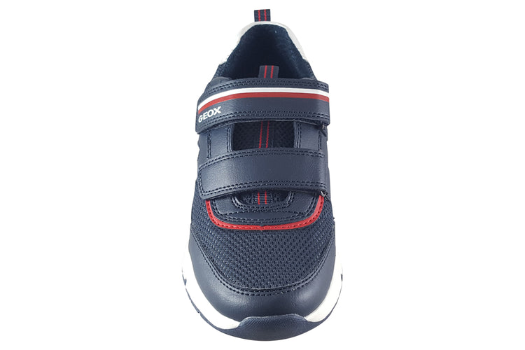 Geox J Rooner BB J35HOB Navy/Red Boys Sports