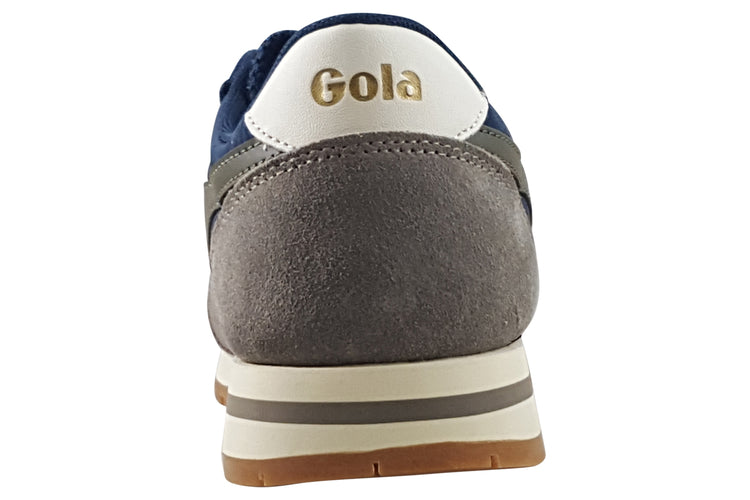 Gola Daytona Chute CMB363 Navy/Rhino/Khaki Mens Trainers