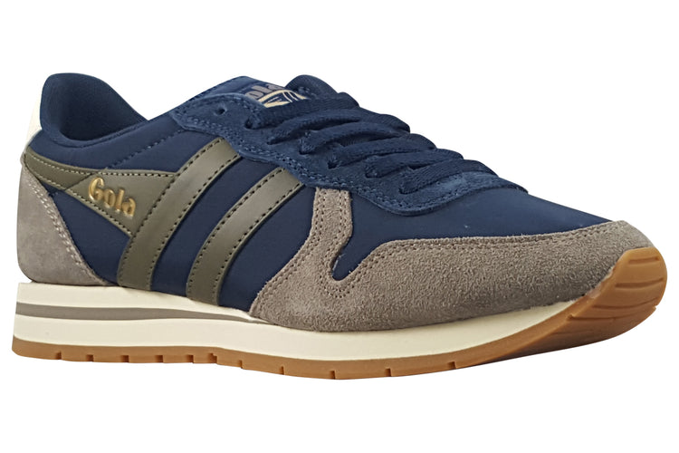 Gola Daytona Chute CMB363 Navy/Rhino/Khaki Mens Trainers