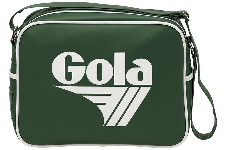 Gola Micro Redford Bag CUC114 Bottlegreen/White Womens Bags