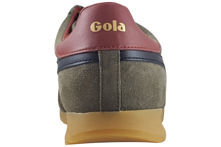 Gola Torpedo CMB761 Khaki/Black/Rust Mens Trainers