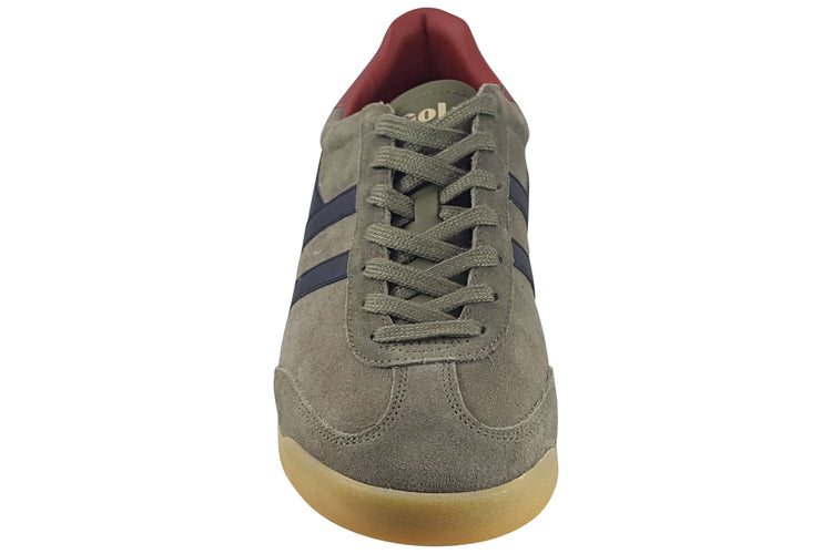 Gola Torpedo CMB761 Khaki/Black/Rust Mens Trainers