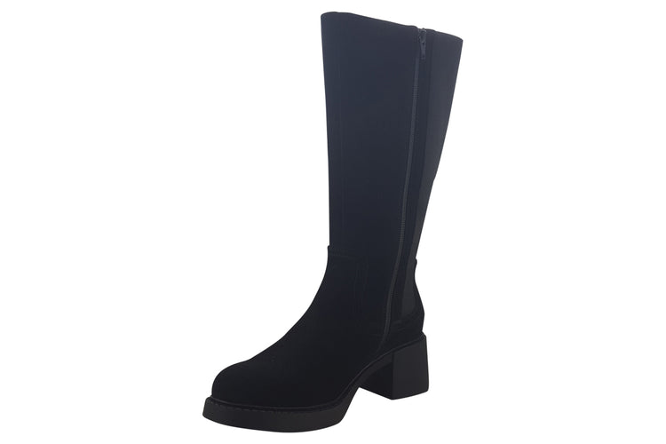 Hush Puppies Arabella Black Womens Boots