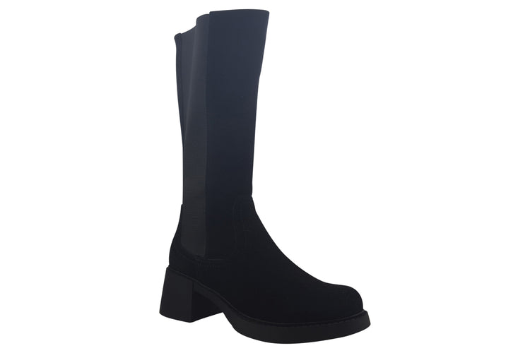 Hush Puppies Arabella Black Womens Boots