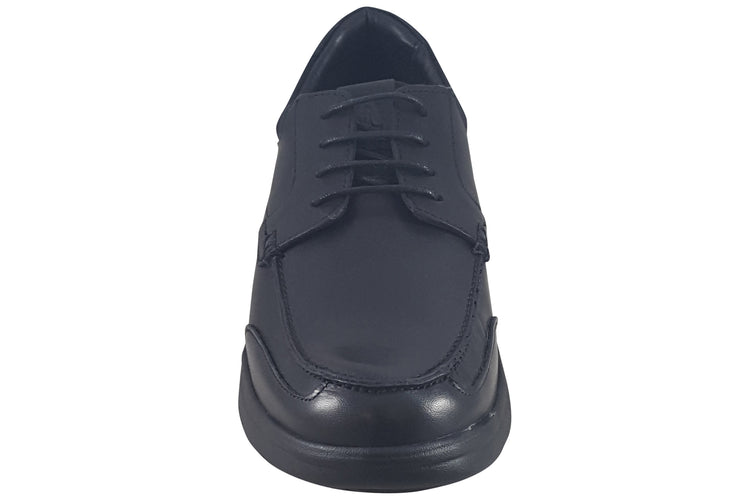 Hush Puppies Hugh Lace Up Black Mens Shoes