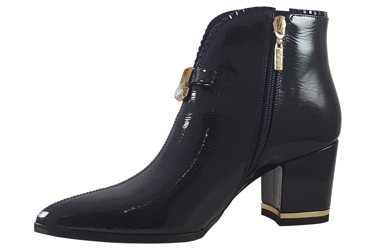 Kate Appleby Alness Navy Patent Womens Boots