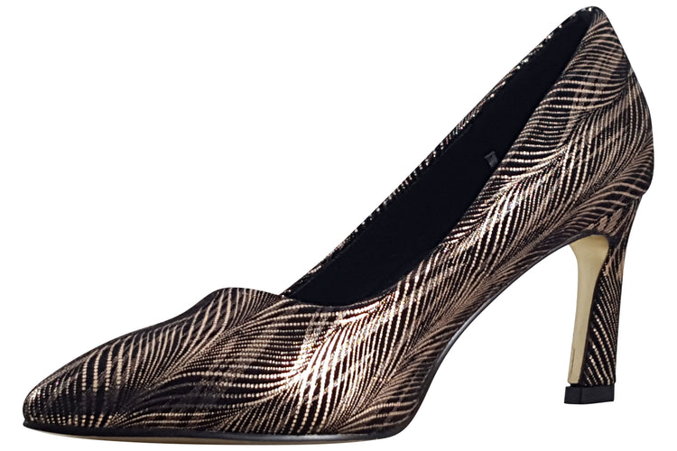 Kate Appleby Bamburgh Rose Gold Zig Womens Shoes