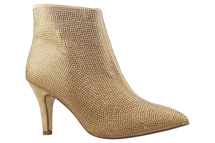 Kate Appleby Drine Gold Sparkle Womens Boots