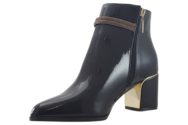 Kate Appleby Harthill Black Patent Womens Boots