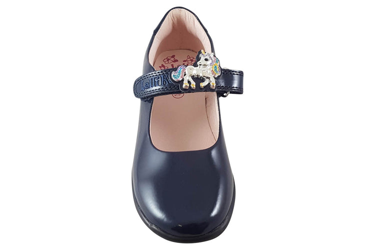 Lelli Kelly Bella2 SD LK8113 Navy Patent Girls School Shoes