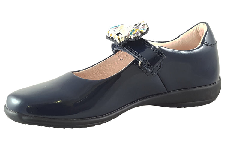 Lelli Kelly Bella2 SD LK8113 Navy Patent Girls School Shoes