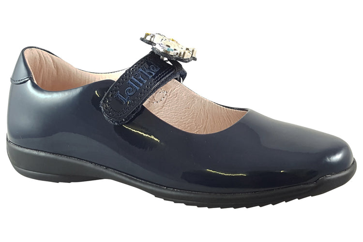 Lelli Kelly Bella2 SD LK8113 Navy Patent Girls School Shoes
