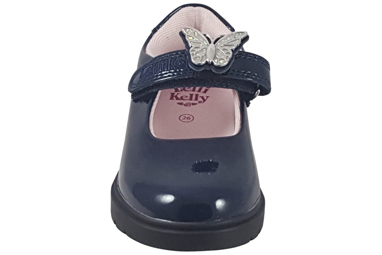 Lelli Kelly Delilah 3 LKSO8936 Navy Patent Girls School Shoes