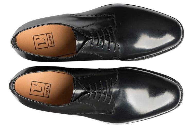 Loake 205 Black Mens Handcrafted Shoes
