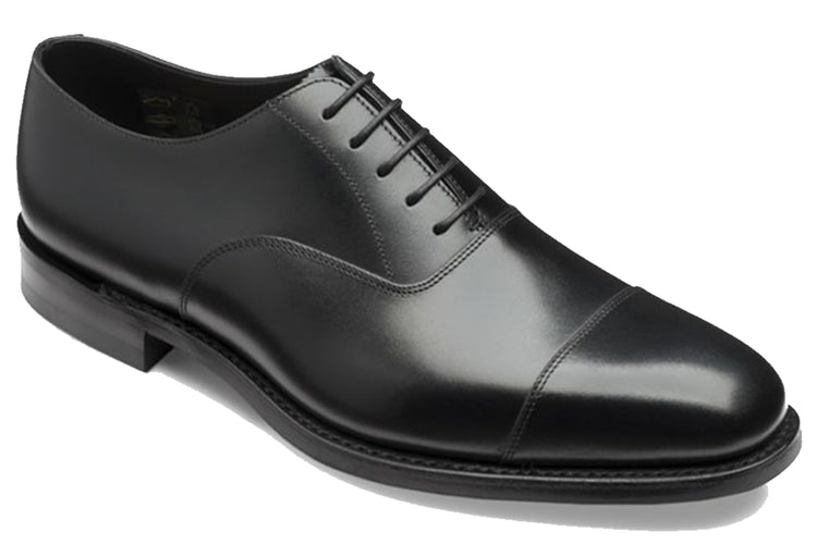 Loake Aldwych Black Dainite Mens Handcrafted Shoes