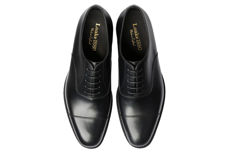 Loake Aldwych Black Dainite Mens Handcrafted Shoes