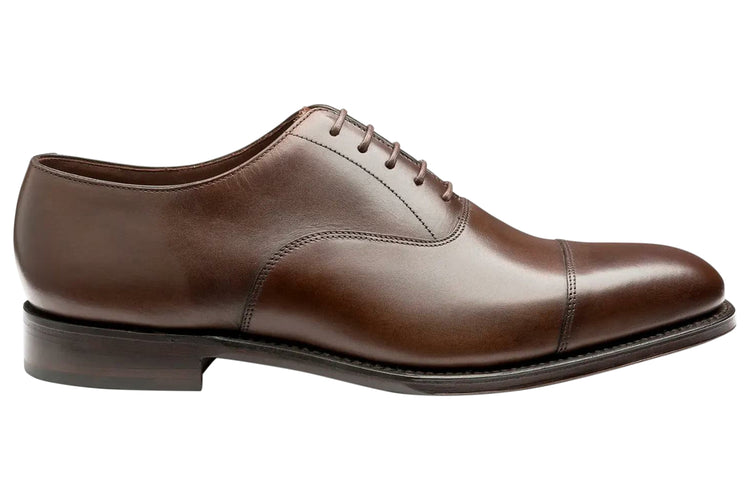 Loake Aldwych Dark Brown Mens Handcrafted Shoes