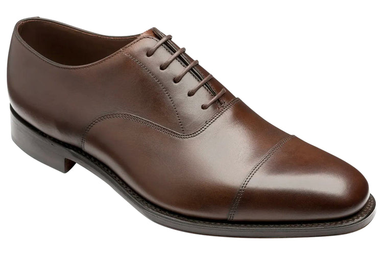 Loake Aldwych Dark Brown Mens Handcrafted Shoes