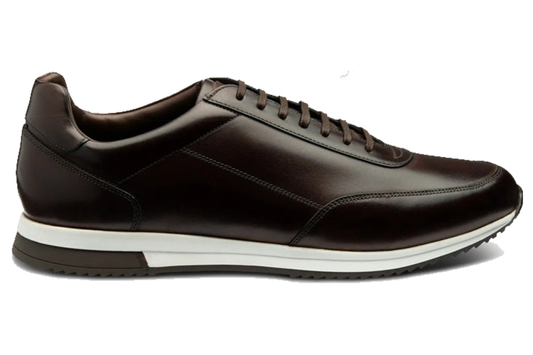 Loake Bannister Dark Brown Mens Handcrafted Shoes