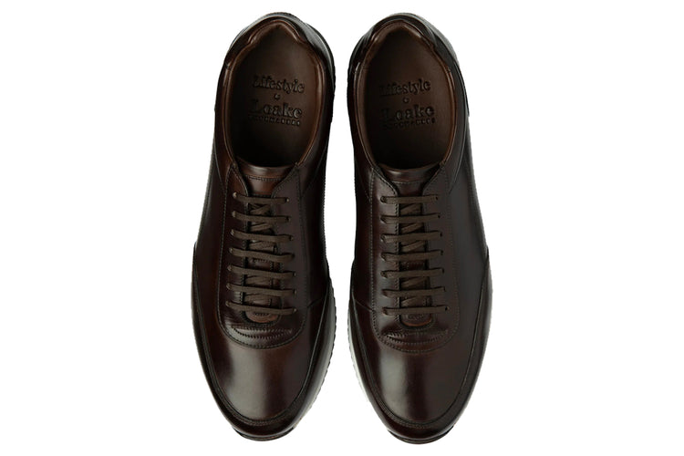 Loake Bannister Dark Brown Mens Handcrafted Shoes