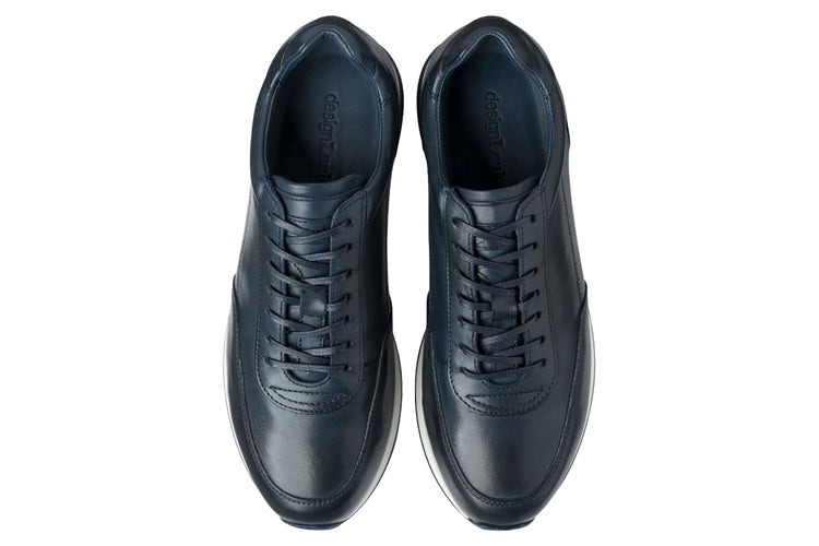 Loake Bannister Navy Mens Handcrafted Shoes