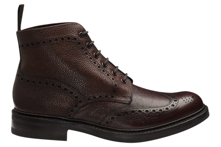 Loake Bedale Oxblood Grain Mens Handcrafted Leather Boots