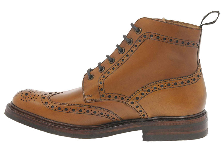 Loake Bedale Tan Mens Handcrafted Leather Boots