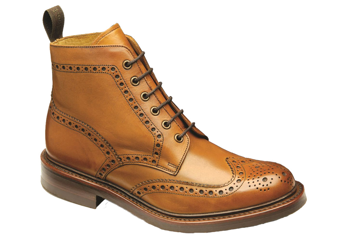 Loake Bedale Tan Handcrafted Leather Boots - US Size 9 - UK size 8 Loake Bedale Tan Mens Handcrafted Leather Boots – McConnell  main image 4