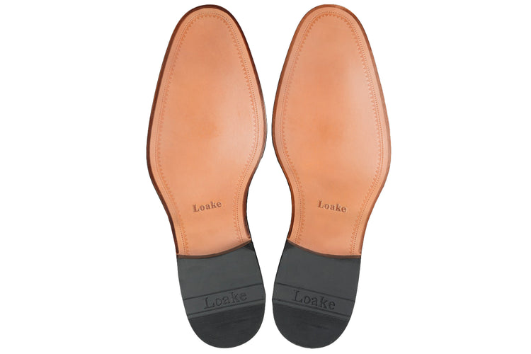 Loake Bow Black Patent Mens Handcrafted Wedding Shoes